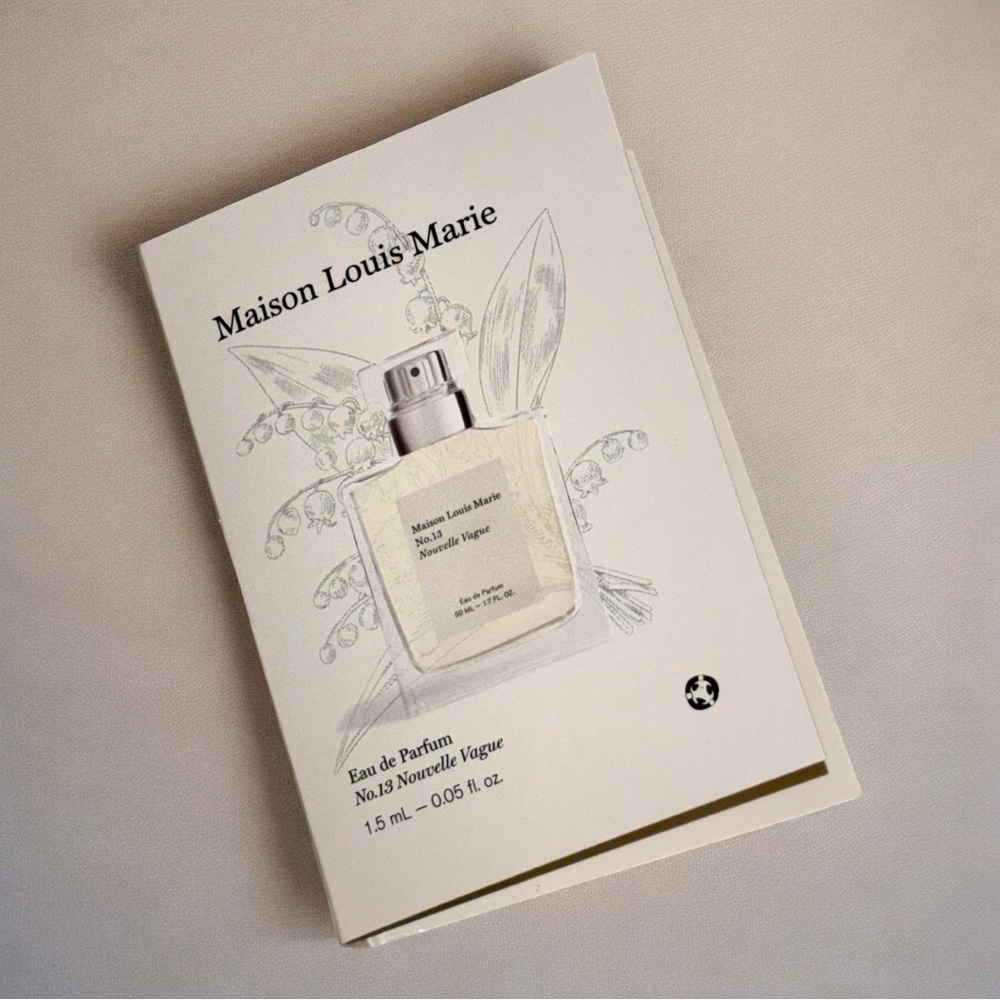 3/$15 Maison Louis Marie No.13 Nouvelle Vague Sample Size Spray NEW
